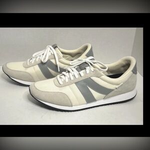 Kizik NEW Milan Hands Free Athletic Shoes Mist White, Men’s 11